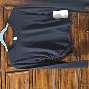 Lululemon All It Takes Long Sleeve *Ribbed Nulu! Black! Sz 12! Dont Miss